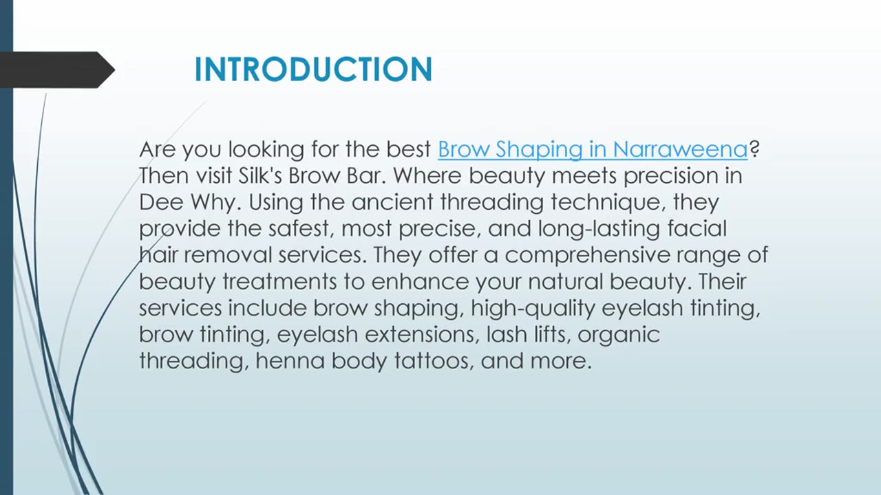 Brow Shaping in Narraweena