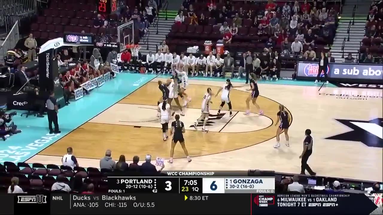 Portland WBB Ball Fake & Drive Leaves Defenders SPEECHLESS! NCAAWBB