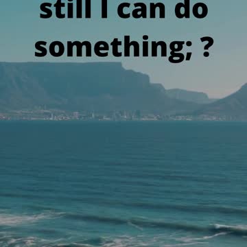 I am only one but still I am one