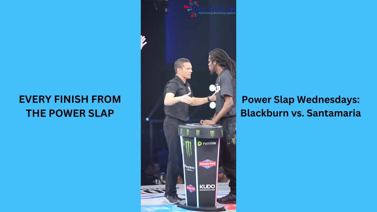Power Slap Wednesdays: Blackburn vs. Santamaria