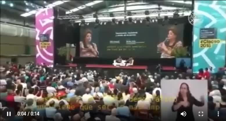 Dilma fala até de aliança com o diabo para combater Bolsonaro