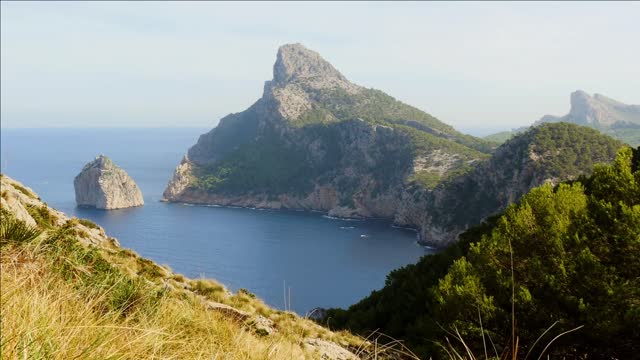 beautiful shoreline panorama view of sea nature landscape coastal scenery