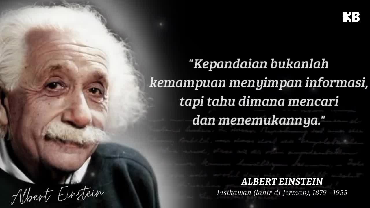 Kata bijak || siapa itu albert einstein, sejarah hidup albert einstein, penemuan albert einstein