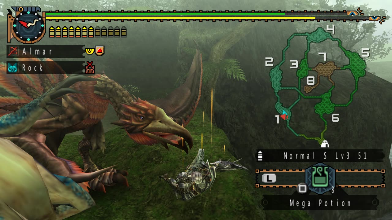 MHFU - Secret Request Hypnocatrice (Nekoht 7*) Quest Walkthrough