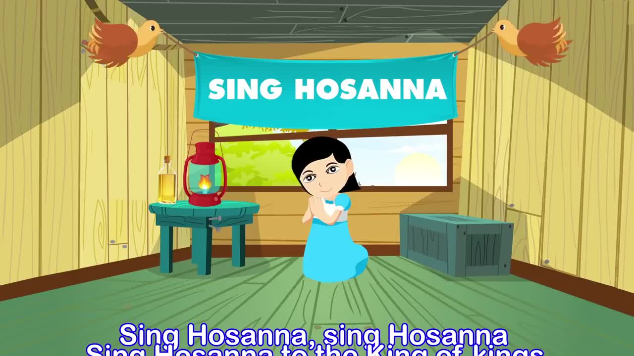 Sing Hosanna - Give Me Oil In My Lamp | Bible Songs for Kids