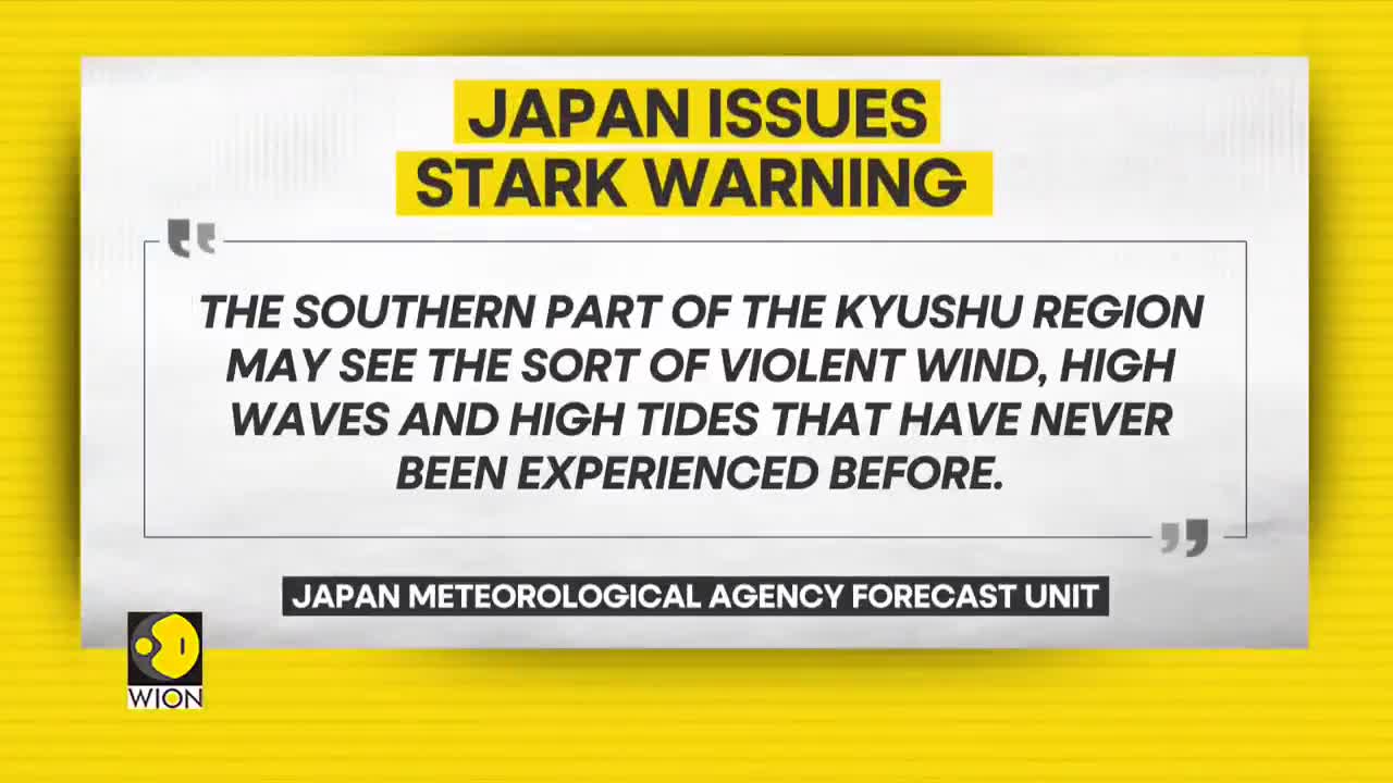 Typhoon Nanmadol hits Japan; 3 mn residents urged to evacuate | Latest International News