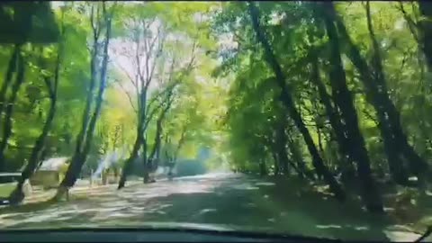 Beautiful Road in azerbaijan