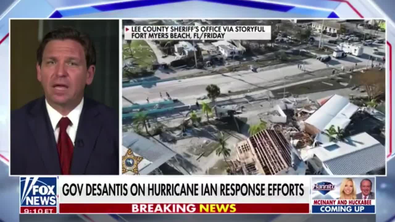 DeSantis BLASTS Kamala Harris for Playing Identity Politics in the Thick of a Natural Disaster