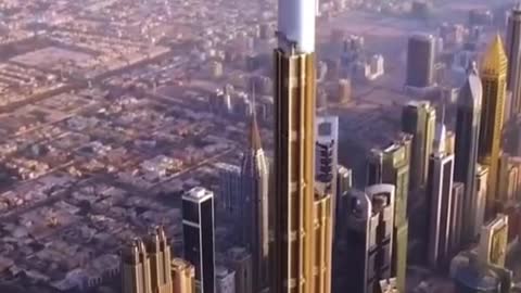 Emirates Ad Shot on Top of