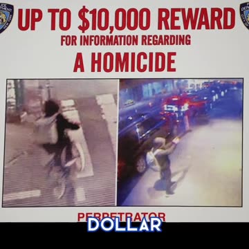 $10,000 reward for anyone with information that will lead to the arrest of the shooter of the UHC.