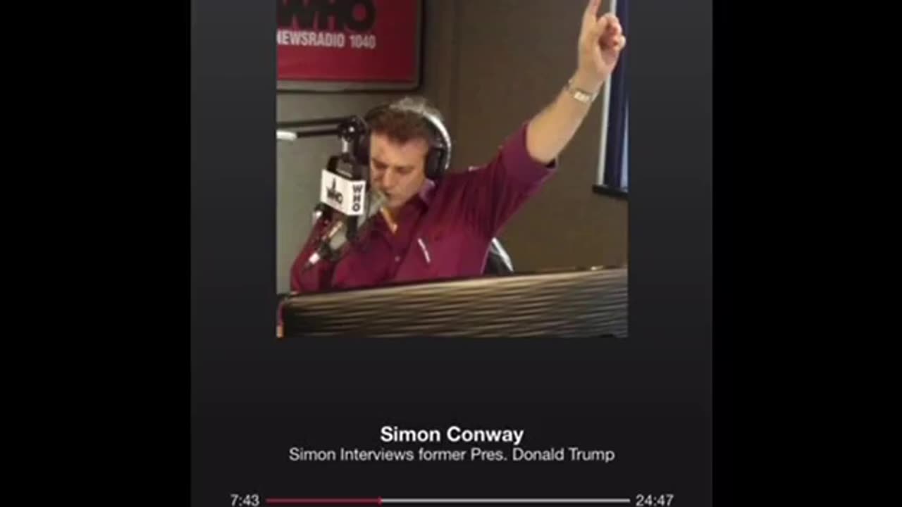 Simon Conway Show: Trump Speaks on Why He Wasn't Able to Fire FAUCI