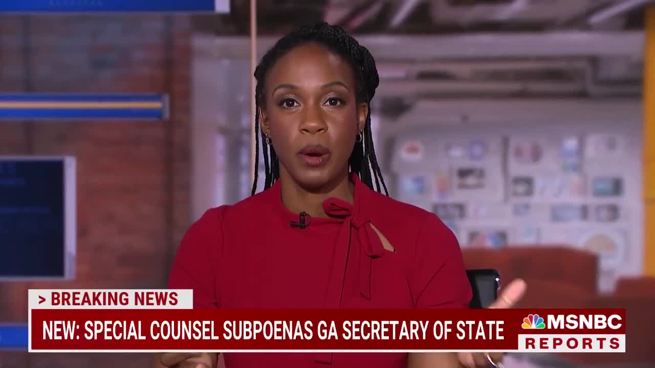 Special Counsel Subpoenas Georgia Secretary of State