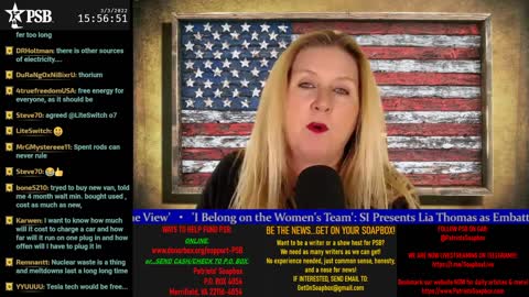 2022-03-03 15:00 EST - The Common Sense Show: with Derek