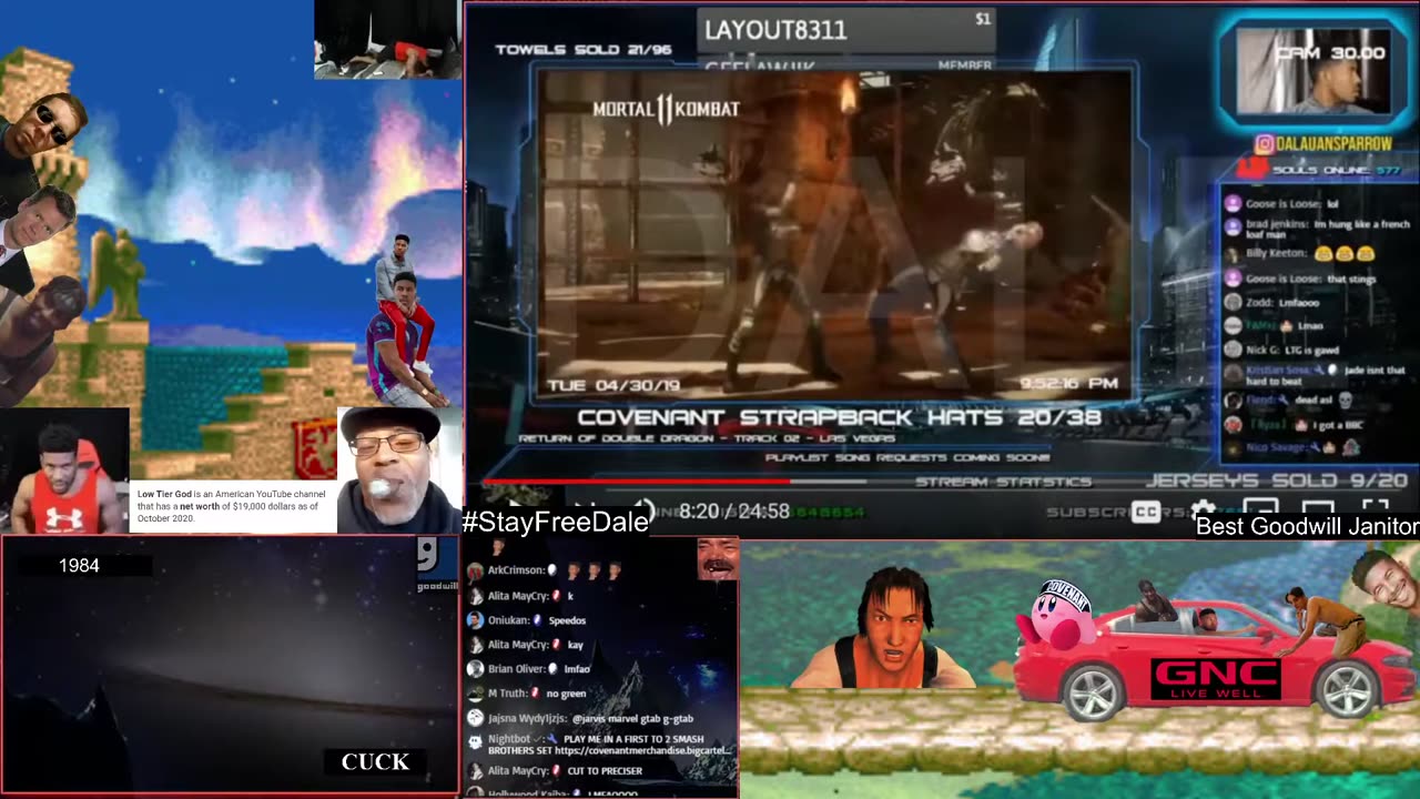 [10.23.20] LowTierGod (LTG) Dale - Stream 10_23 [z__AI7eOGak] [FIXED]