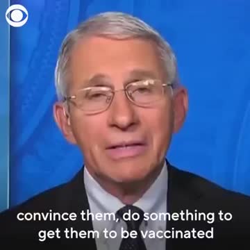 Gain-of-Function Fauci Says "Unvaccinated" are "Propagating" COVID