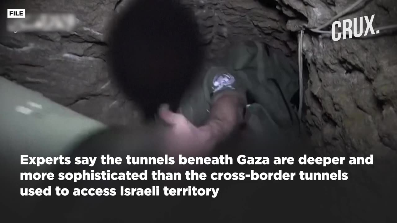 How Israel Plans to Use “sponge Bombs” in Ground Raids to Fight Through Hamas' Labyrinth of Tunnels