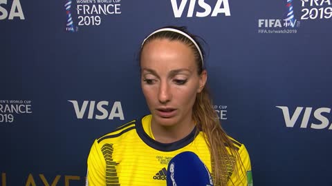 Kosovare Asllani – Player of the Match – Chile v Sweden