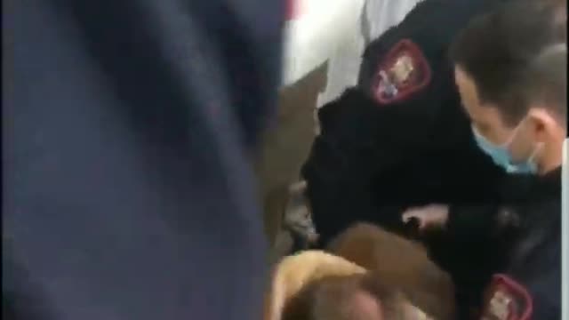 Criminal Calgary Police Remove Paster Artur