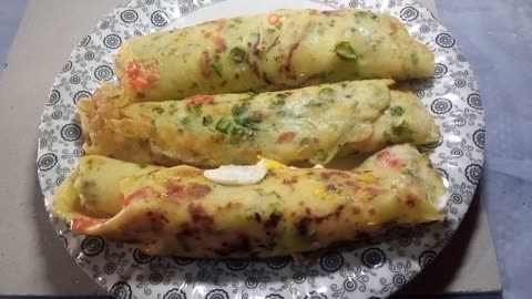 Roll paratha unique bnany ka tariqa