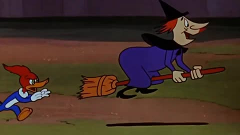 Pica Pau -Dublado A Vassoura da Bruxa