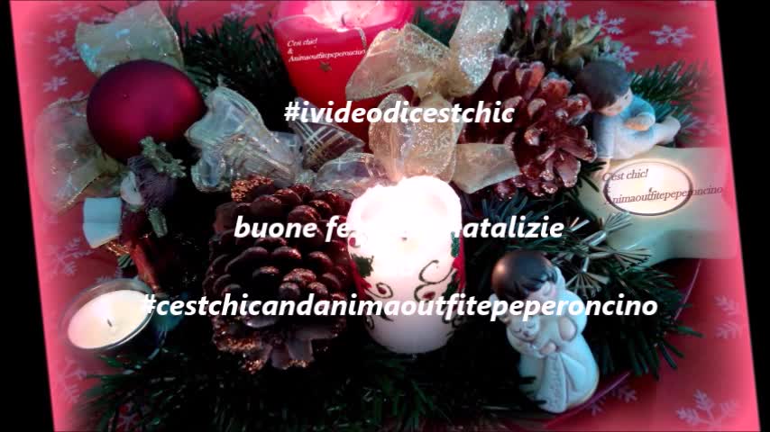 Natale é riciclo creativo-Centrotavola natalizio fatto in casa