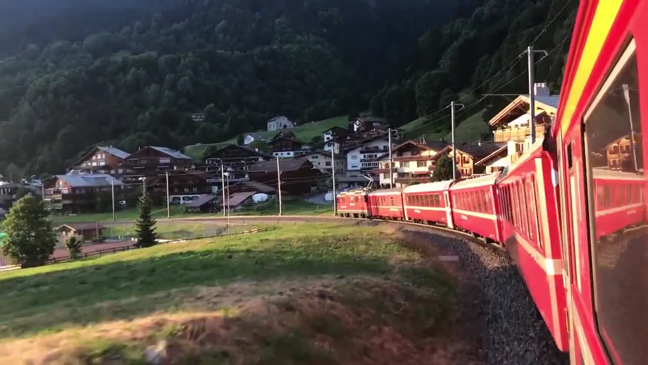 Switzerland Train | Free stock footage