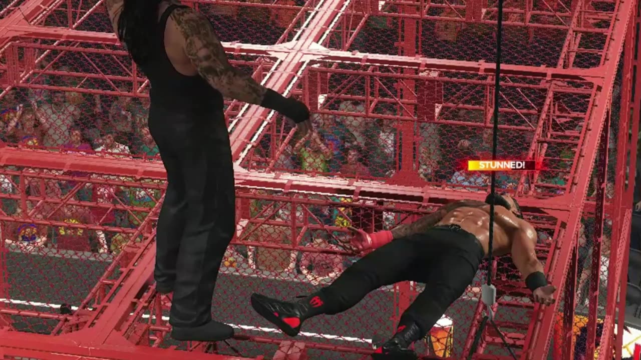 Undertaker CHOKESLAM The Roman😱