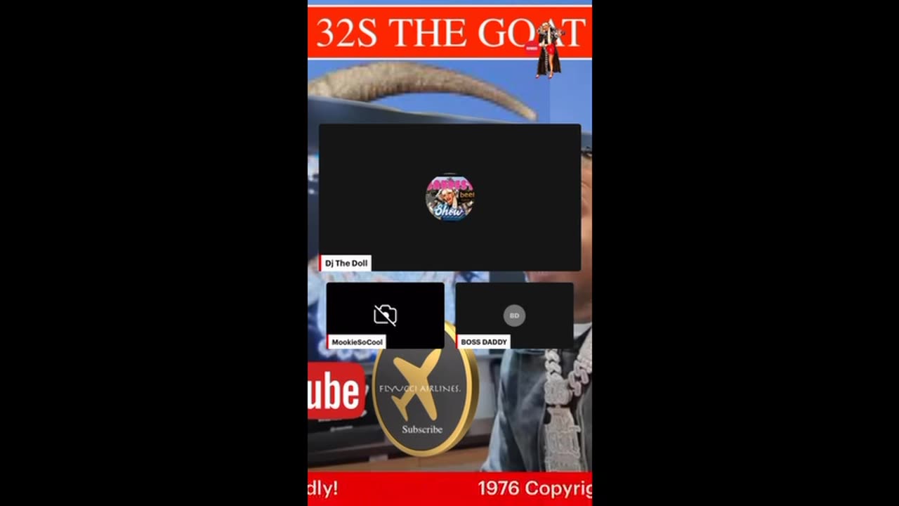 Mookie7o4 appears on FlyucciThePodcastDoll’s panel December 12th 2024