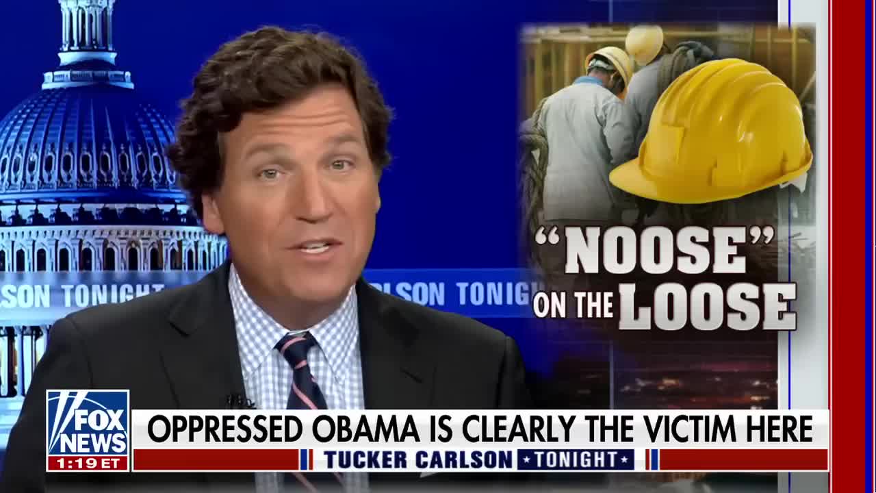 Tucker Carlson: Construction of Obama's temple was halted