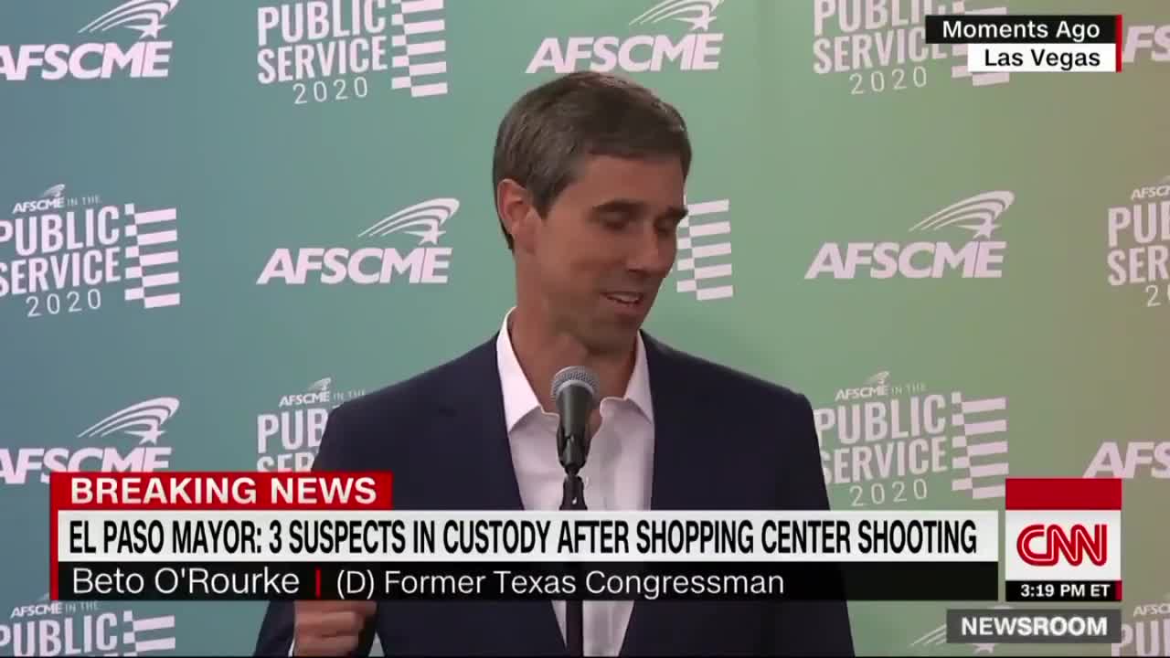 Congressman O’ Rourke Laughing About The Fake Wal Mart Shooting 2019