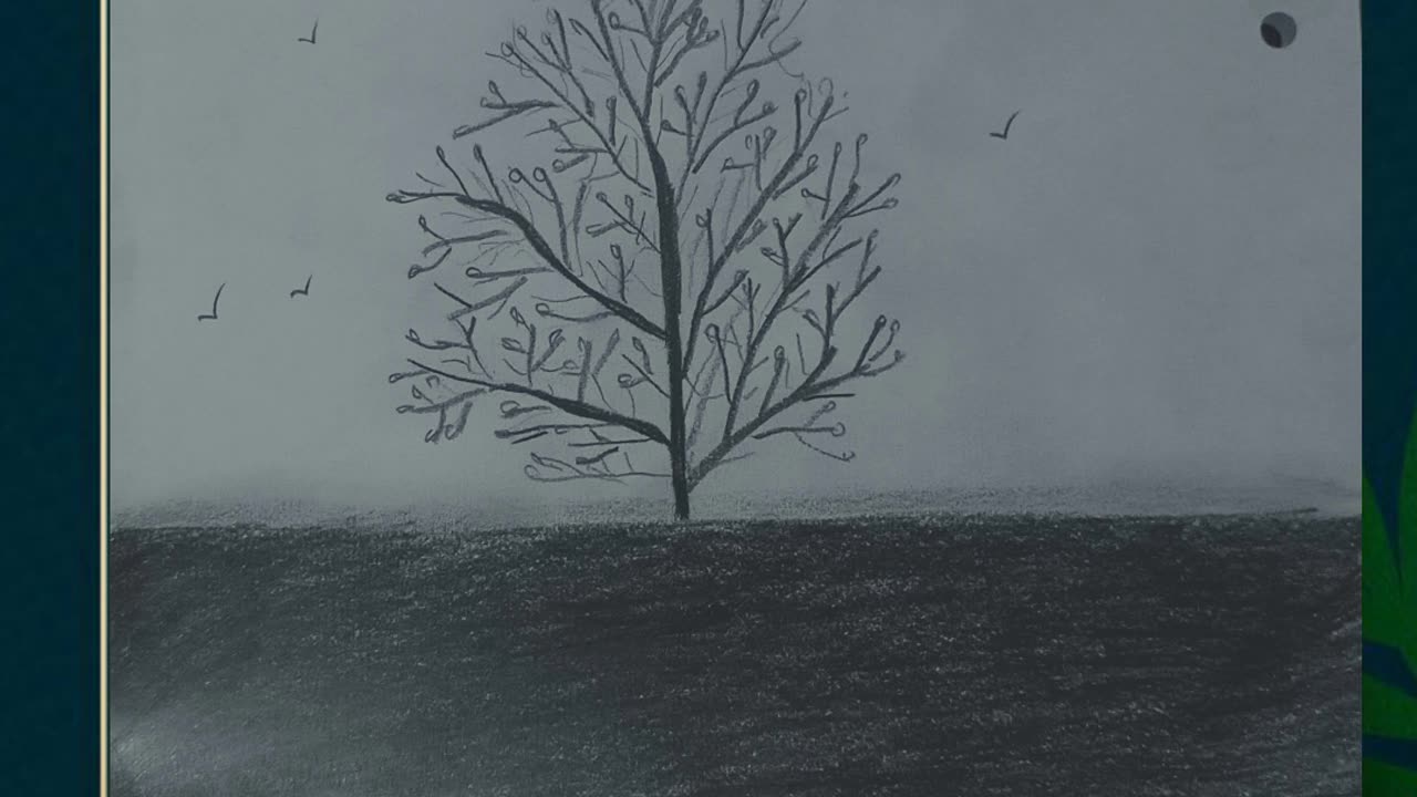 Sunset drawing