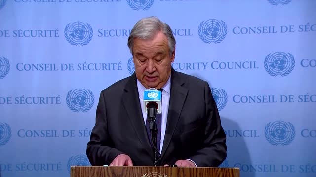 'We need de-escalation now': UN Chief