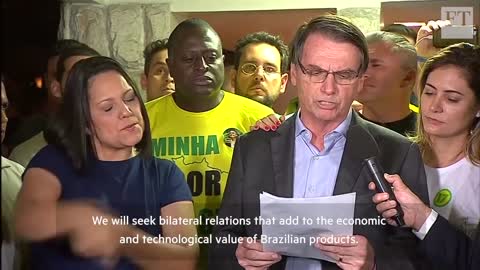 Jair Bolsonaro wins Brazil's presidential elections