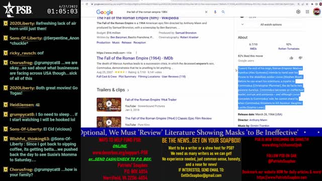 2022-04-27 01:00 EDT - PSB Movie: with Pamphlet