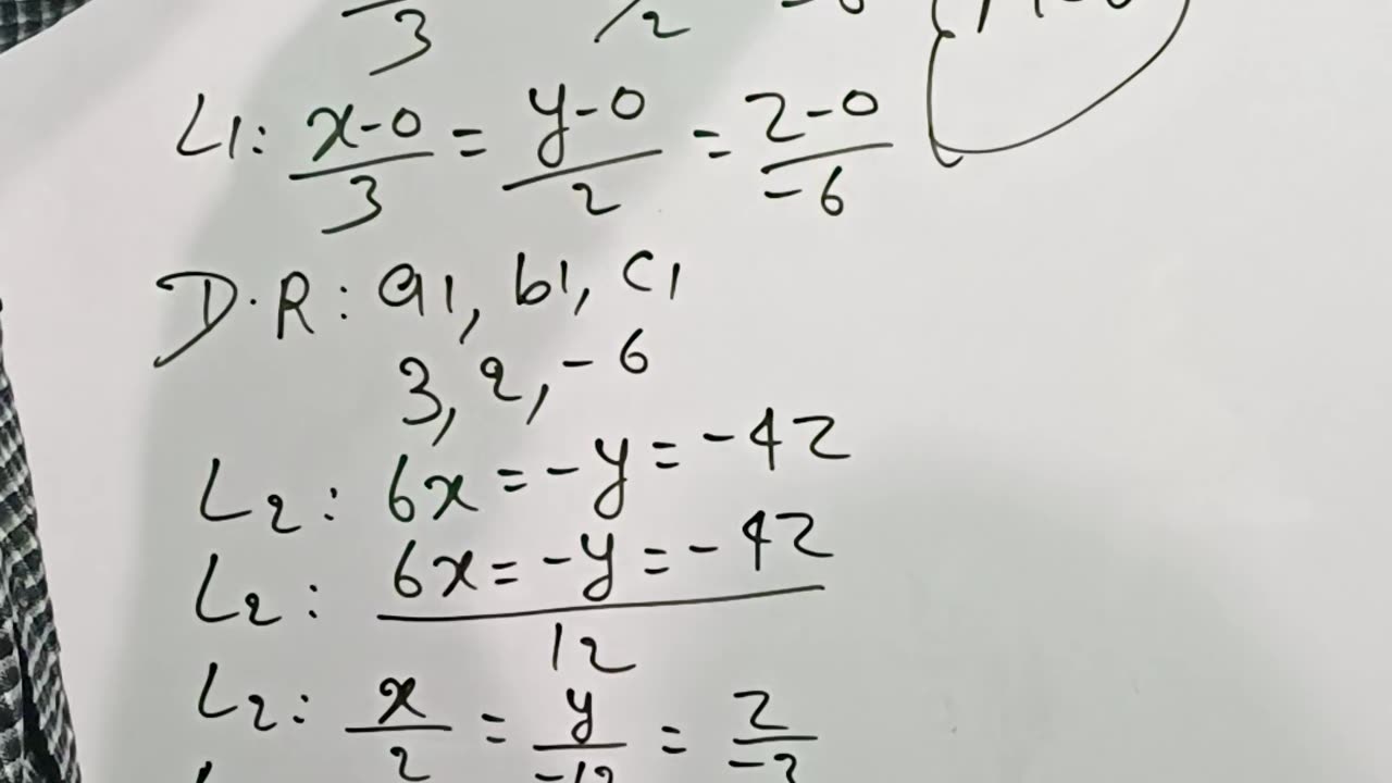 3-D-Geometry class12thmaths ||cbseboard ||mathematics ||MATHS