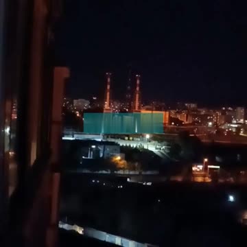 Right on the transformer -- only it was the Kiev Regime striking ...!