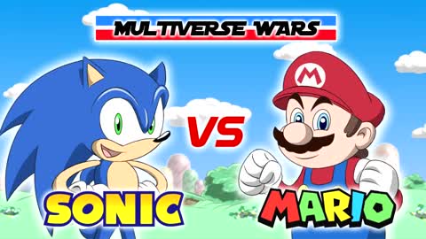 Super Mario vs Sonic the Hedgehog Animation