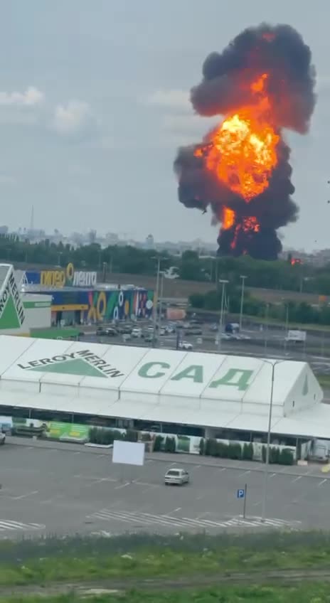 The actual terrorism early this morning - the bombing of the oil depot in Voronezh.