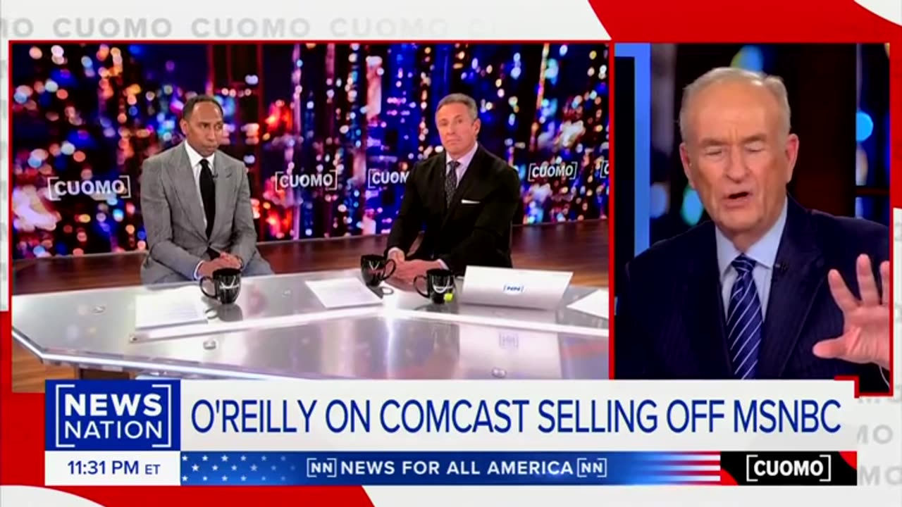 Bill O'Reilly Says Major Cable Company Is Throwing MSNBC 'Overboard' To Protect Reputation