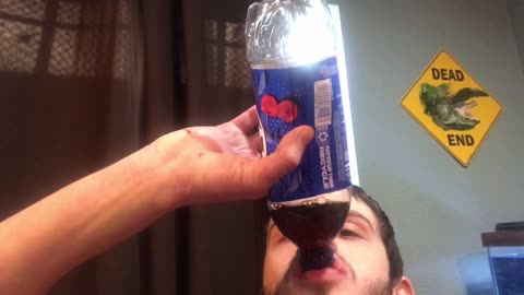 Cherry pepsi chug