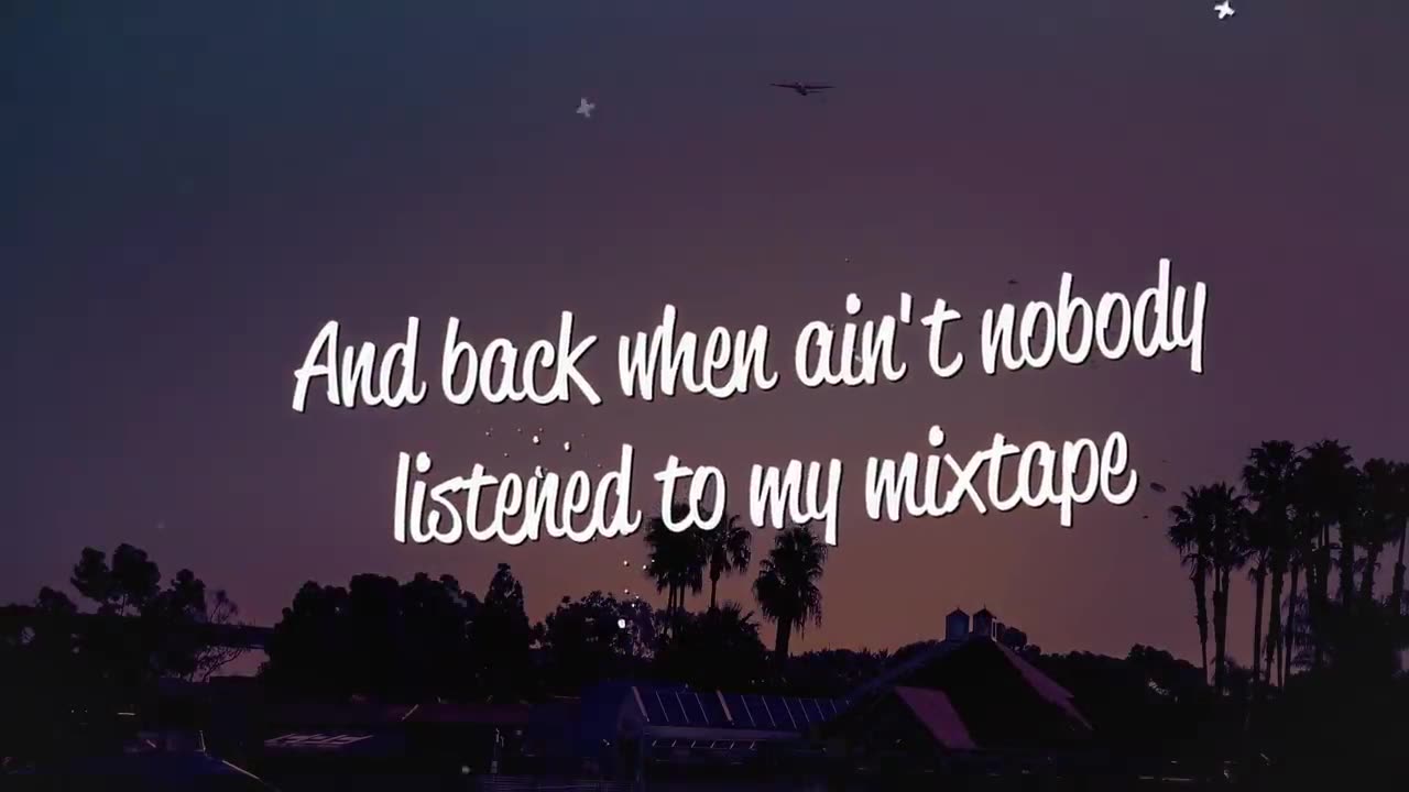 B.O.B - AIRPLANES (LYRIC VIDEO) FT. HAYLEY WILLIAMS