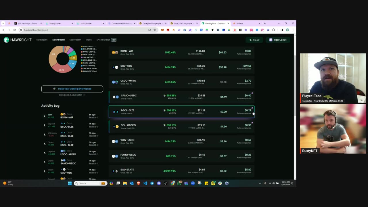 TacoBytes - Your Daily Bite of Degen #530 $JUP airdrop claim "how to"