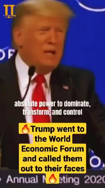 Trump on WEF