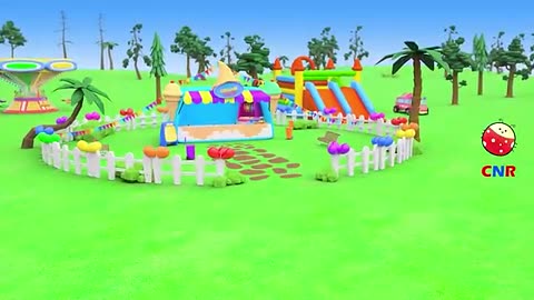 Baby Car Racing Ramp Toy COLORS FOR KIDS - Learn Colours for Kids & Toddlers Children Nursery Rhymes