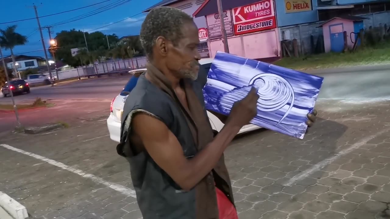 Amazing Street Artist From Suriname