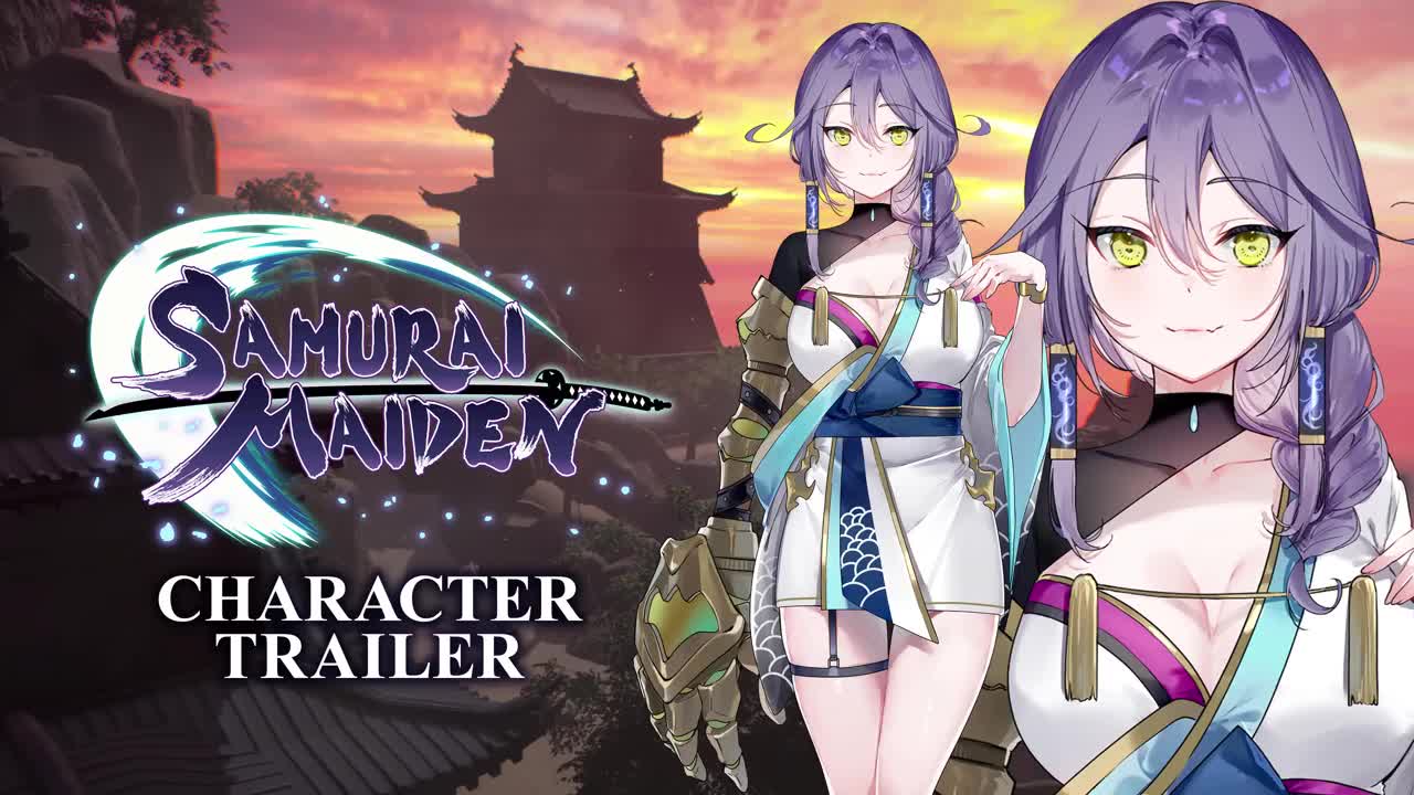 Samurai Maiden - Hagane Character Trailer PS5 & PS4 Games