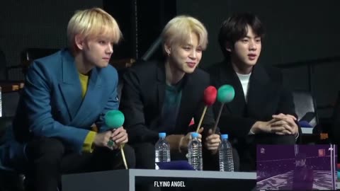 BTS Reaction to Stray Kids @GDA 2019