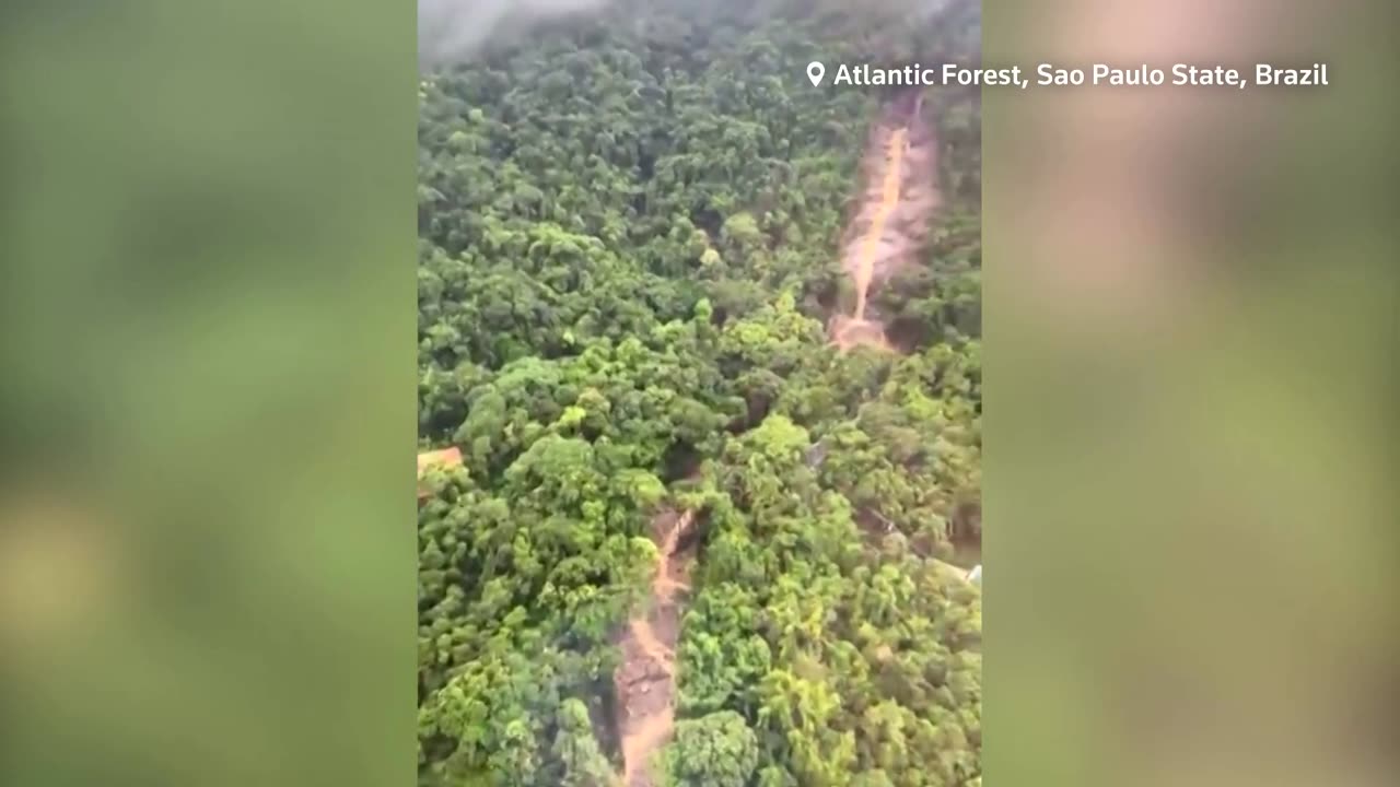 Landslides hit Brazil after devastating heavy rains