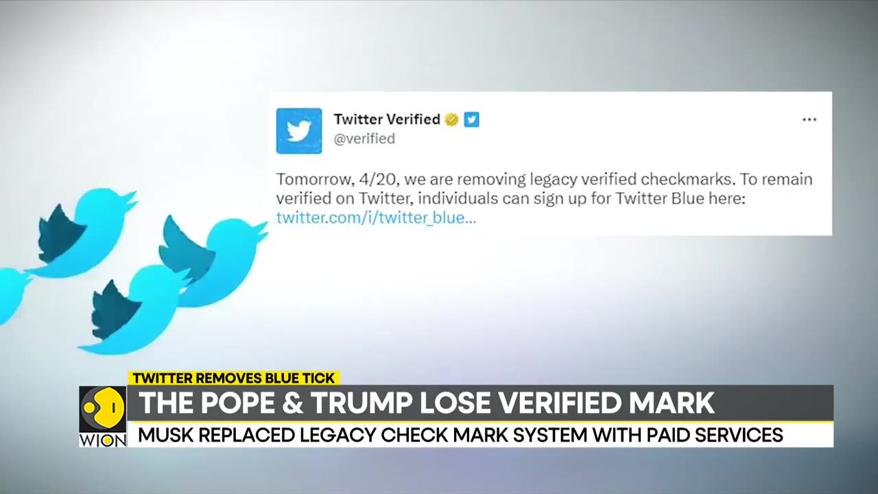 Many high-profile users LOSE verification symbol on Twitter | Latest News | English News | WION