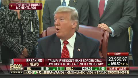 Trump Says He Has An "Absolute Right" To Declare Border A National Emergency